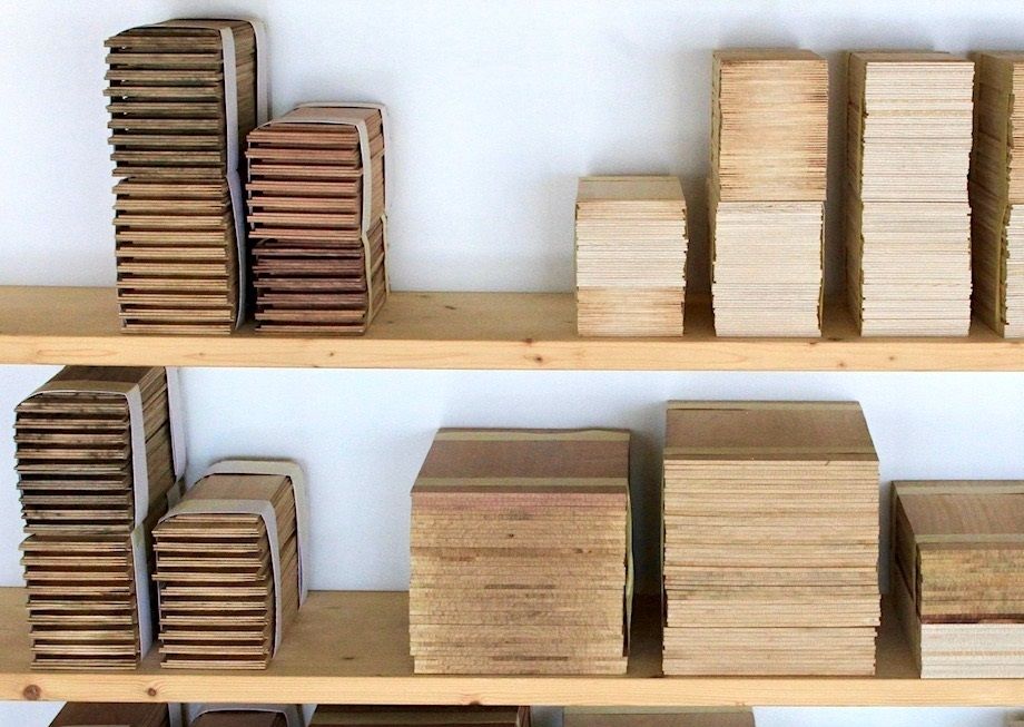 Rohmateriallager für die Gehäuse